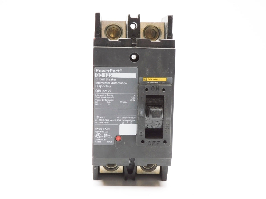 SQUARE D QBL22125 125A 240V NSNP