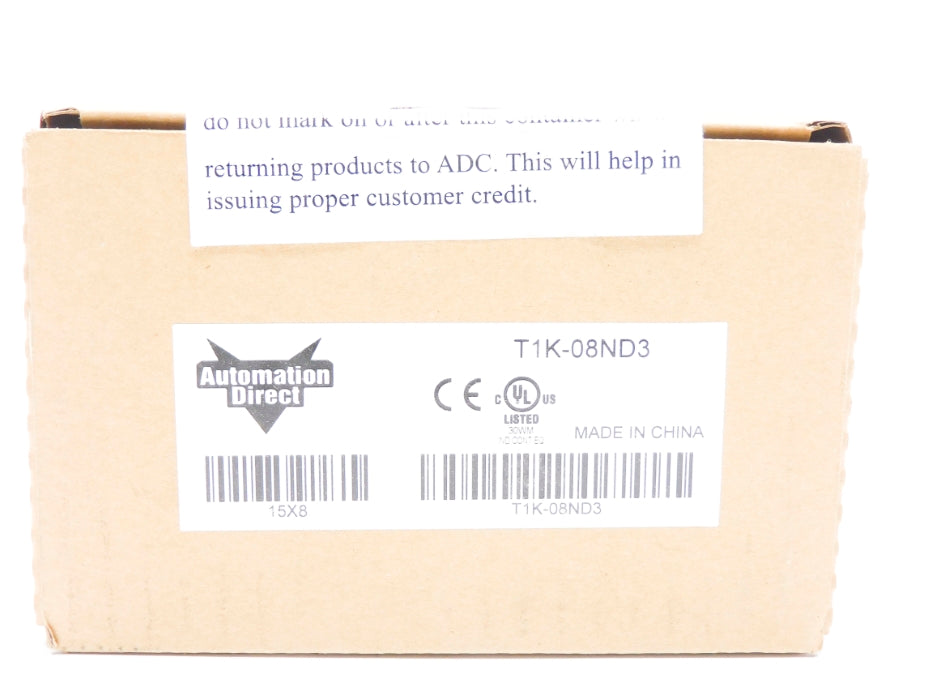 AUTOMATION DIRECT T1K-08ND3 NSFS
