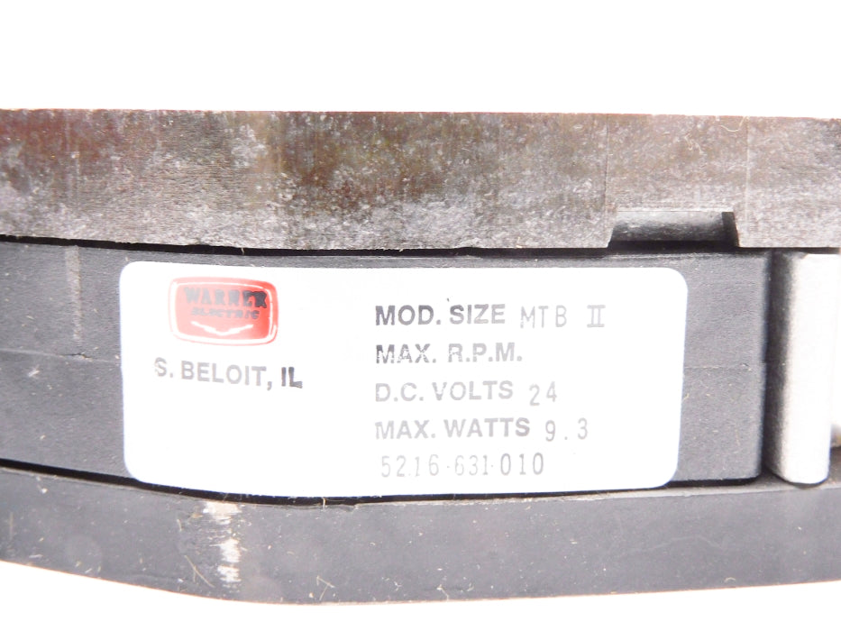 WARNER ELECTRIC 5216-631-010 (AS PICTURED) UNMP