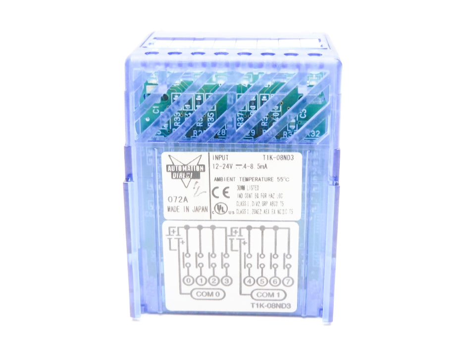 AUTOMATION DIRECT T1K-08ND3 12-24V NSMP