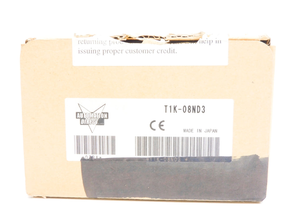 AUTOMATION DIRECT T1K-08ND3 12-24V NSMP