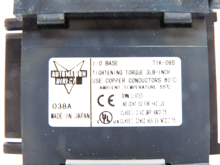 AUTOMATION DIRECT T1K-08B NSMP