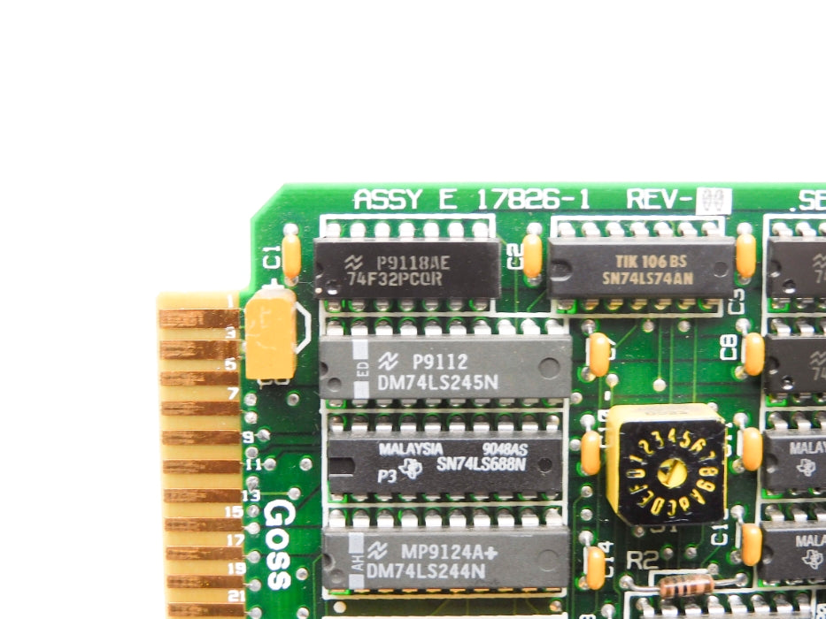 GOSS E17826-1 REV. 00 UNMP