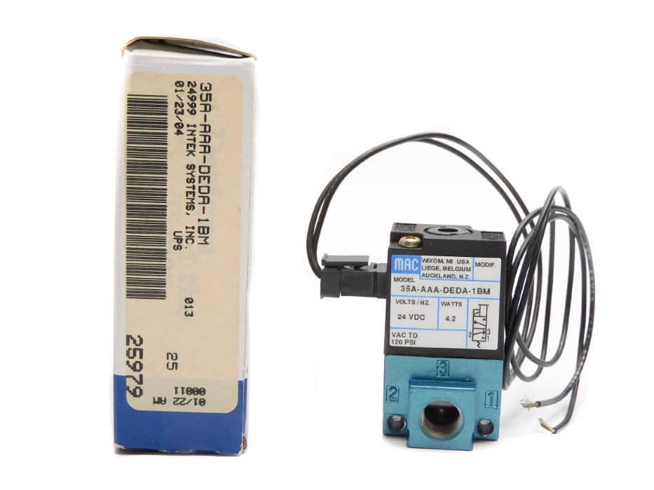 MAC 35A-AAA-DEDA-1BM 24VDC 120PSI NSMP