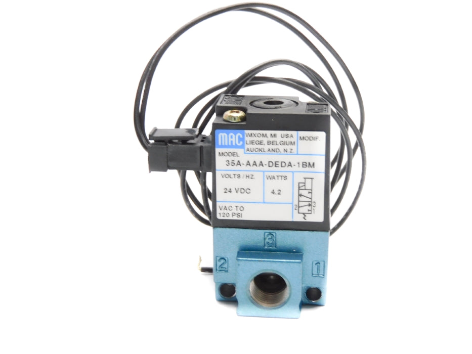 MAC 35A-AAA-DEDA-1BM 24VDC 120PSI NSMP
