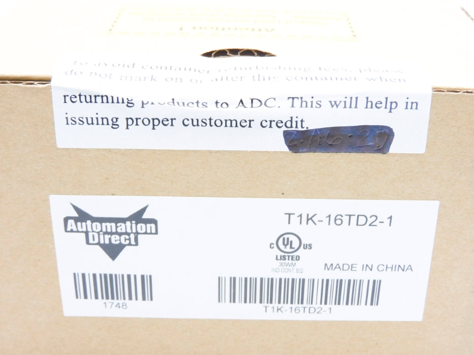 AUTOMATION DIRECT T1K-16TD2-1 NSFS