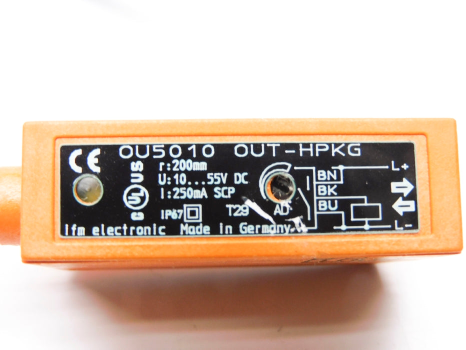 IFM EFECTOR OU5010 OUT-HPKG 10-55VDC NSMP