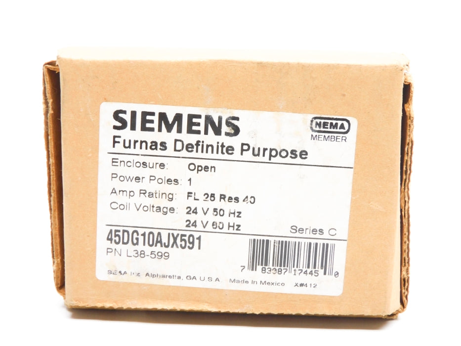 SIEMENS 45DG10AJX591 SER. C 24V NSMP