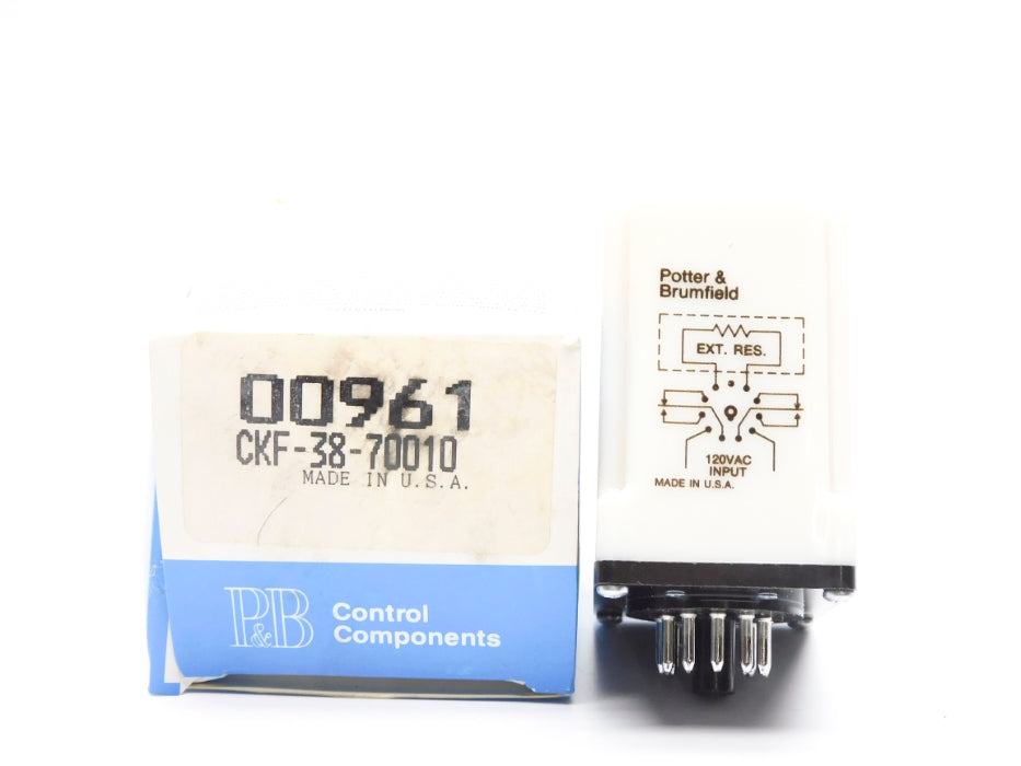 POTTER&BRUMFIELD CKF-38-70010 0.1-10S 10A 120/240VAC NSMP