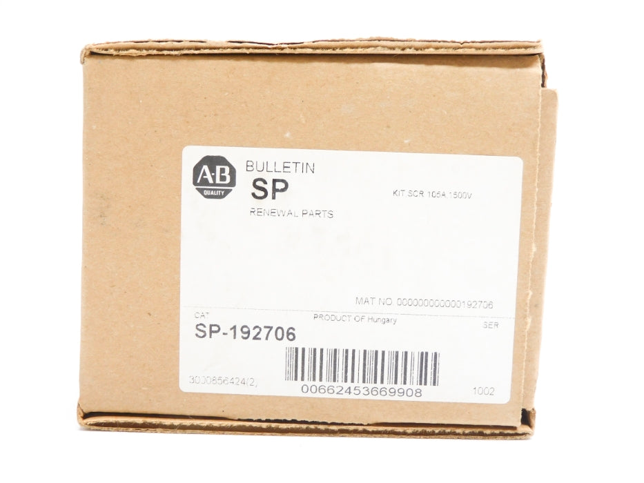 ALLEN BRADLEY SP-192706 (BR/WH) NSFS