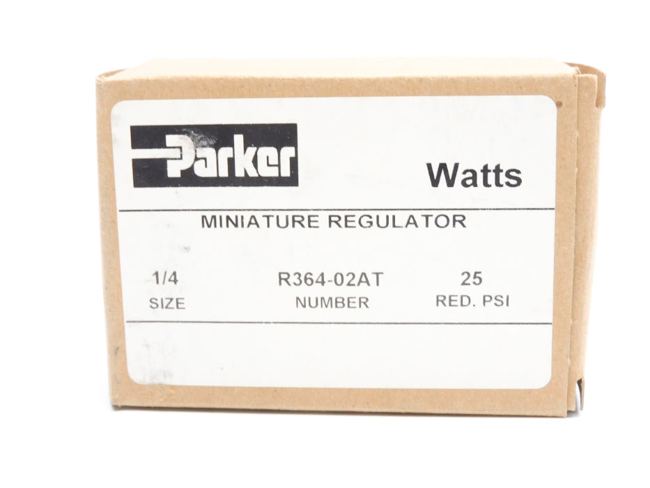 PARKER R364-02AT 25PSI 1/4" NSMP