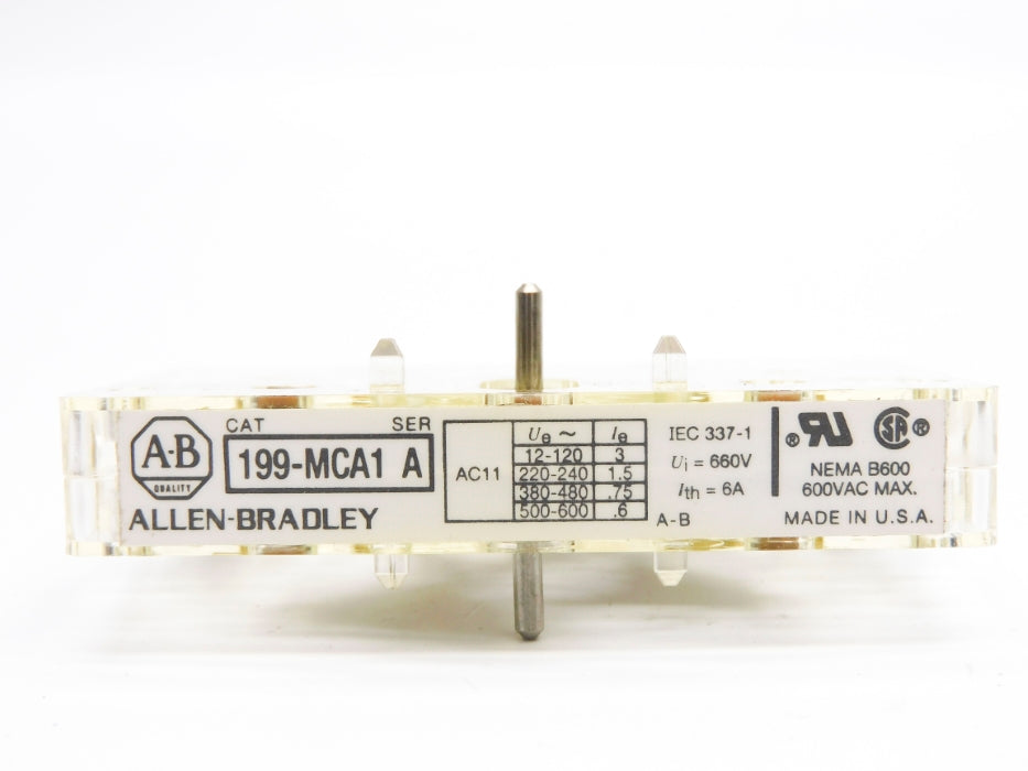 ALLEN BRADLEY 199-MCA1 SER. A NSNP