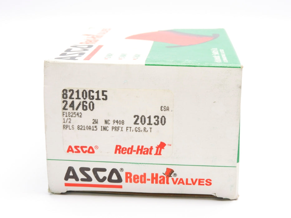 ASCO 8210G15 24V 125PSI 1/2" NSMP