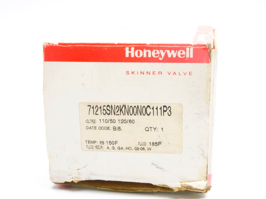 HONEYWELL 71215SN2KN00N0C111P3 110/120V 275PSI NSMP