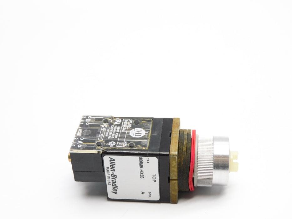 ALLEN BRADLEY 800MR-HH2BLA SER. C (GY/BL)  (AS PICTURED) NSMP