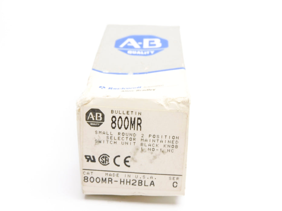 ALLEN BRADLEY 800MR-HH2BLA SER. C (GY/BL)  (AS PICTURED) NSMP