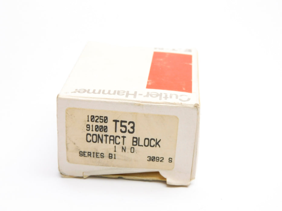 CUTLER HAMMER 91000T53 SER. B1 NSMP