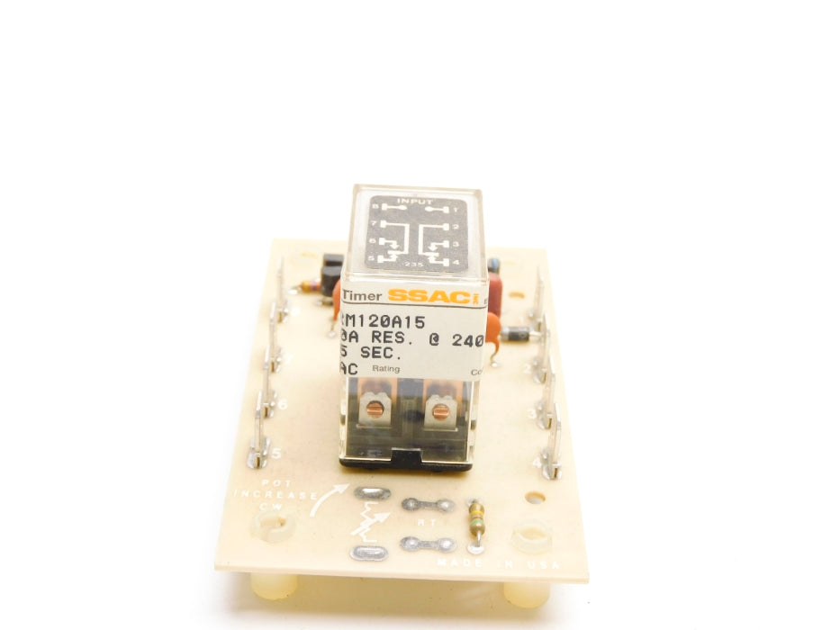 SSAC ORM120A15 120VAC 10A 5S UNMP