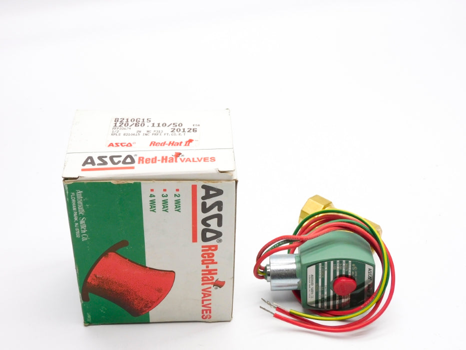 ASCO 8210G15 110/120V 5-150PSI 1/2" NSMP
