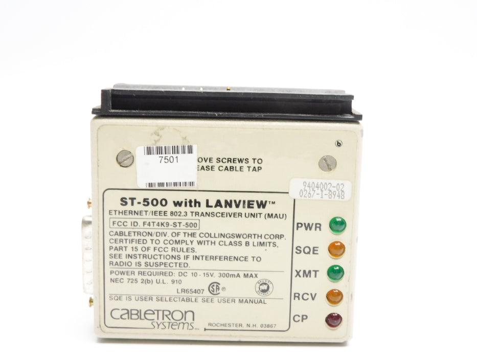 CABLETRON SYSTEMS ST-500 UNMP