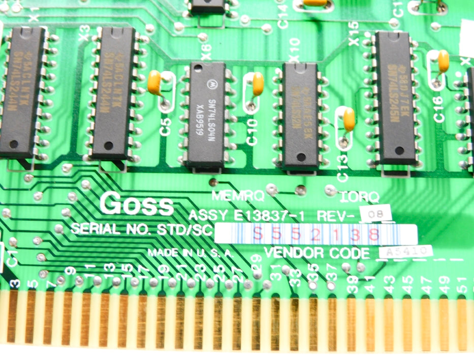 GOSS E13837-1 REV. 08 NSMP
