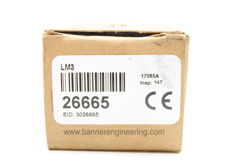 BANNER ENGINEERING LM3 26665 NSMP