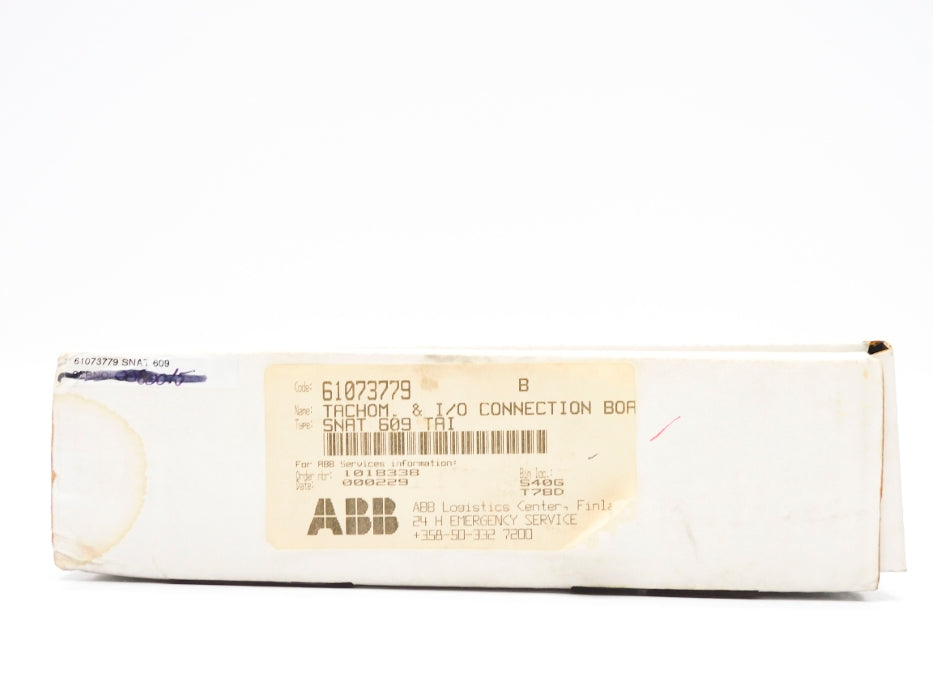 ABB SNAT609TAI 61073779 REV. B NSMP