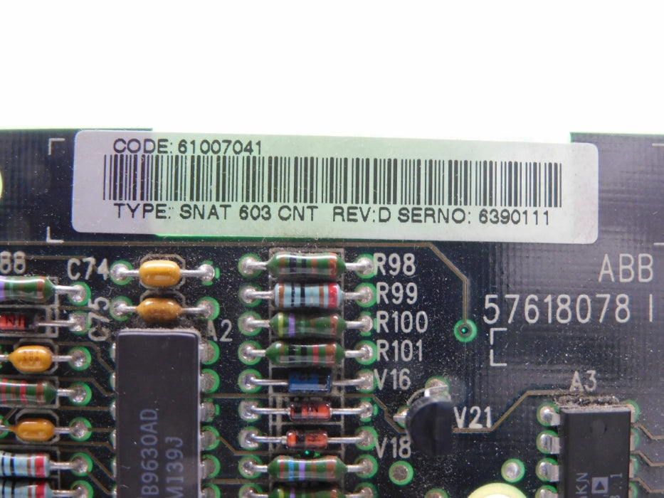 ABB SNAT603CNT 61007041 REV. D NSMP