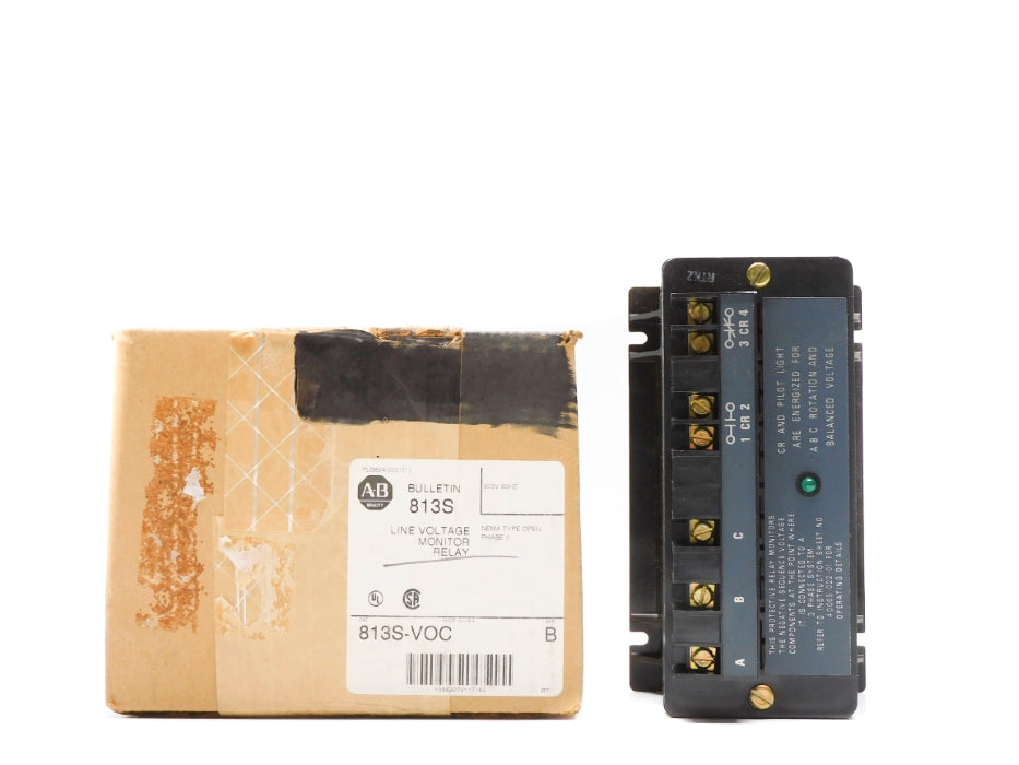 ALLEN BRADLEY 813S-VOC SER. B 600V (BR/WH) NSMP