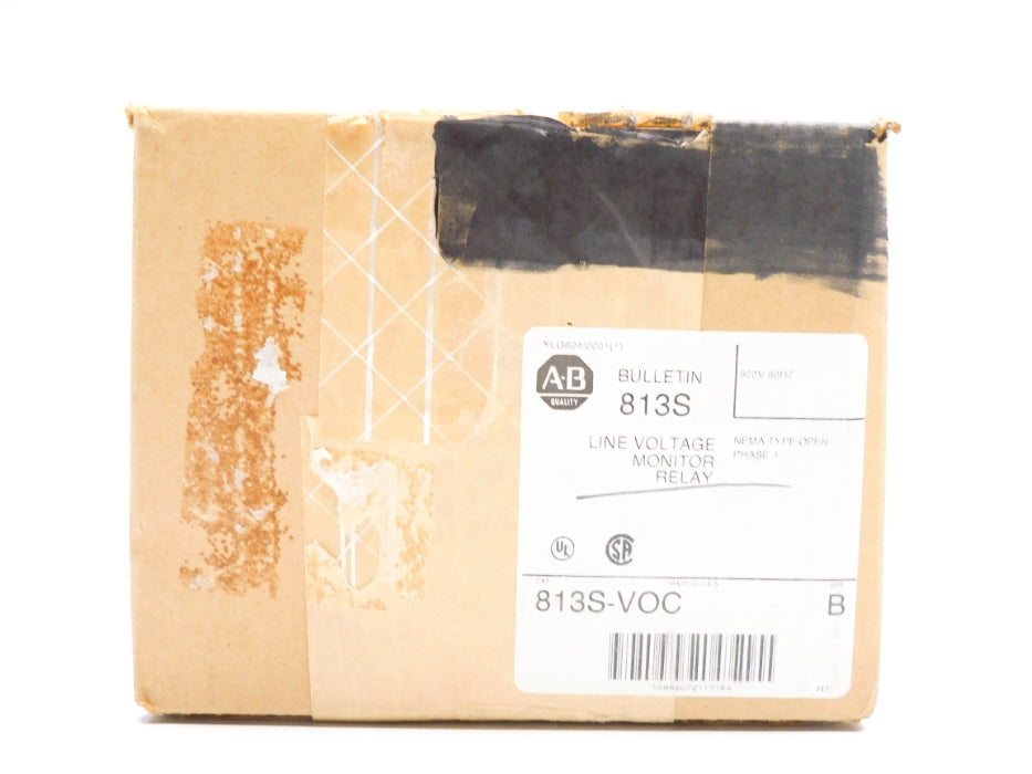 ALLEN BRADLEY 813S-VOC SER. B 600V (BR/WH) NSMP