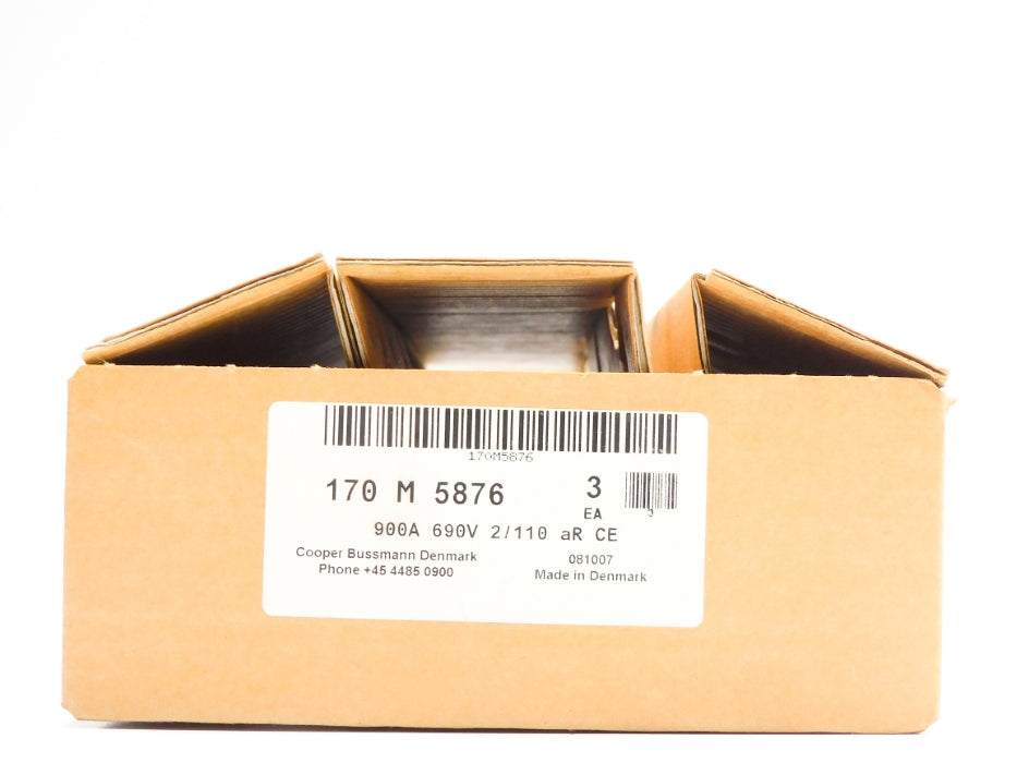 COOPER BUSSMANN 170M5876 690V 900A (PKG OF 3) NSMP