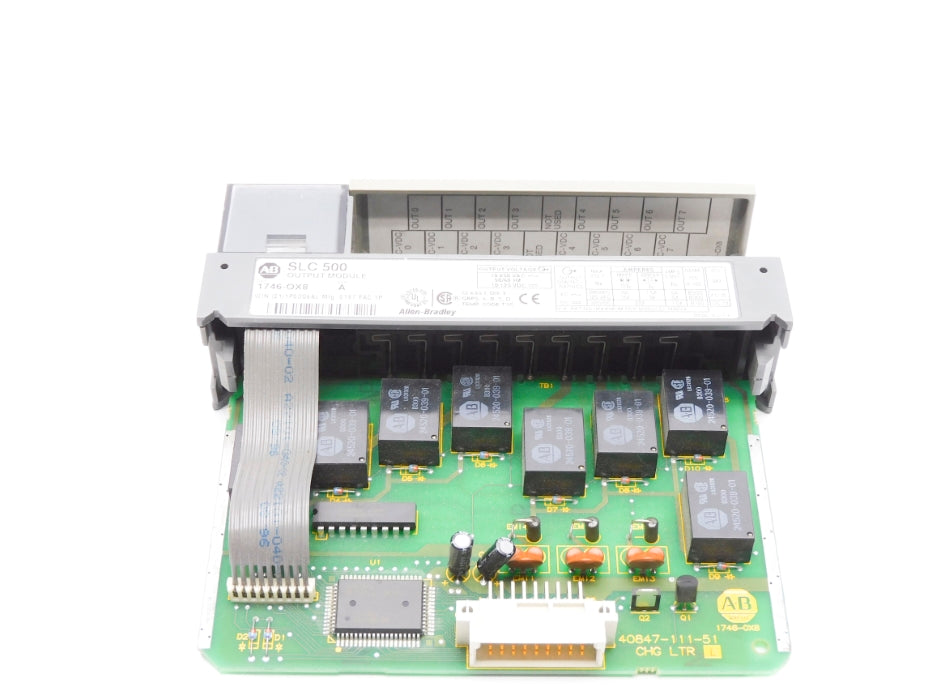 ALLEN BRADLEY 1746-OX8 SER. A (NO TERMINAL) UNMP