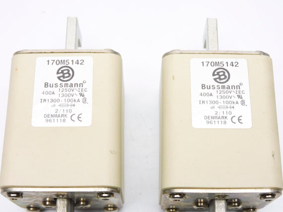 BUSSMANN 170M5142 1250V 400A (PKG OF 2) NSMP
