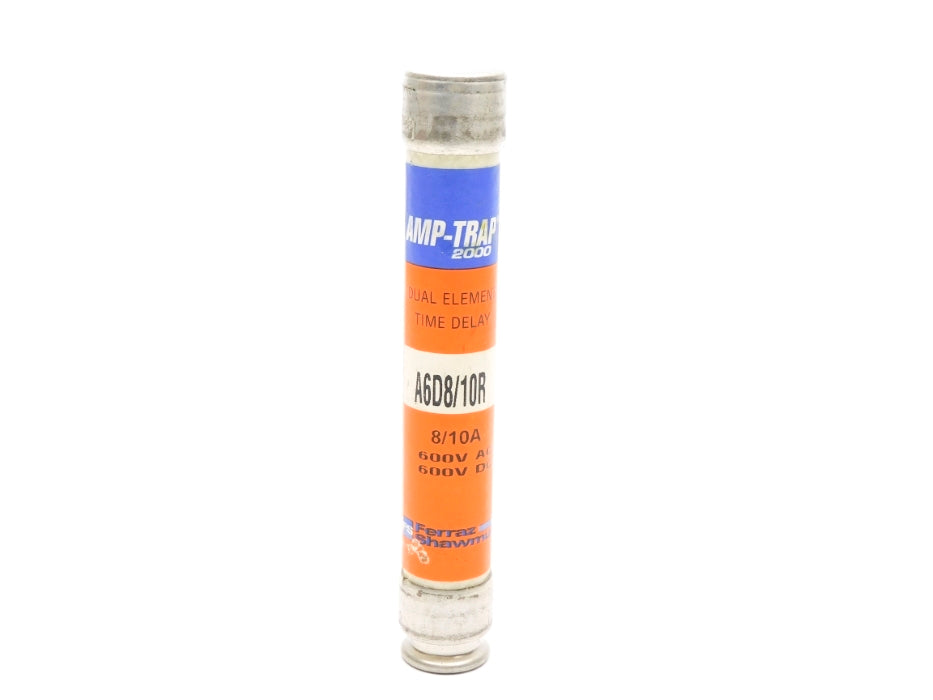 FERRAZ SHAWMUT A6D8/10R 600VAC/DC 8/10A NSNP