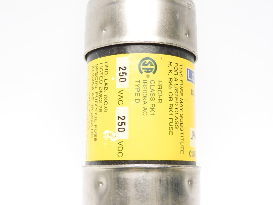 BUSSMANN LPN-RK-125SP 250VAC/DC 125A NSNP