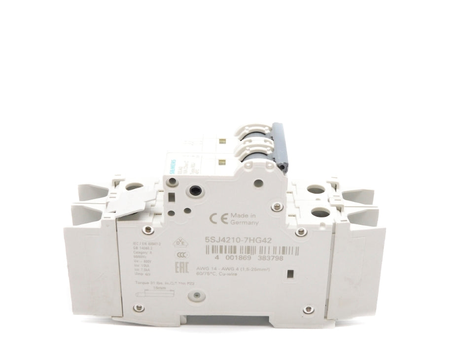 SIEMENS 5SJ4210-7HG42 10A 400V NSNP