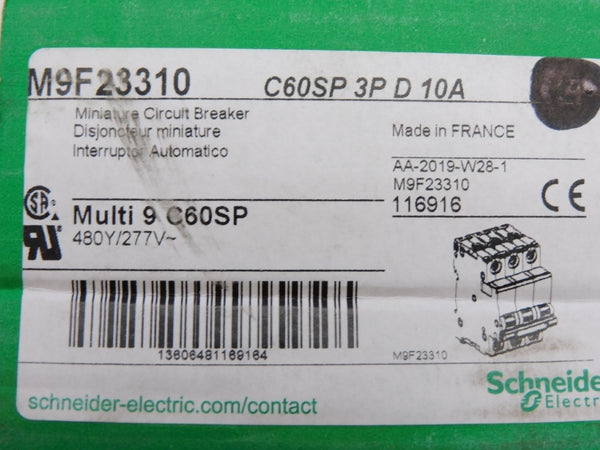 SCHNEIDER ELECTRIC M9F23310 277V 10A NSNP