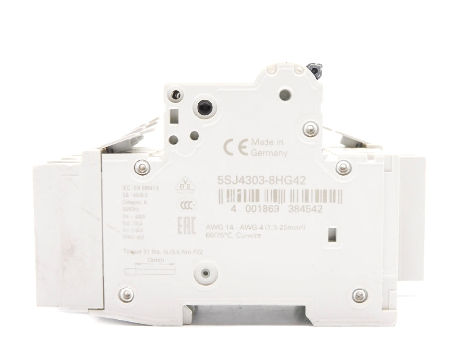 SIEMENS 5SJ4303-8HG42 3A 400V (AS PICTURED) NSNP