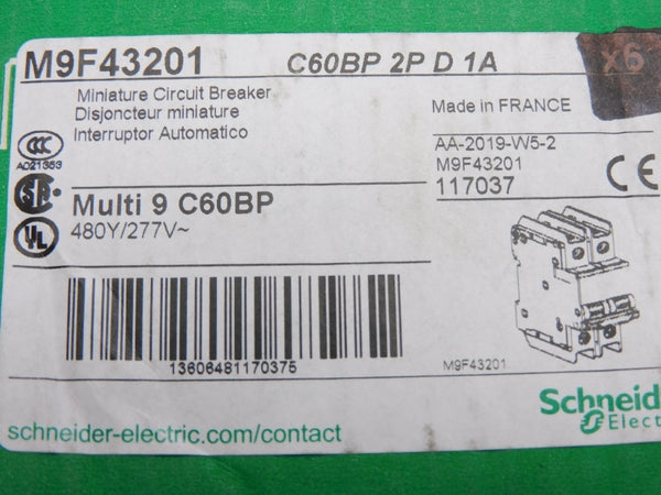 SCHNEIDER ELECTRIC M9F43201 480/277V 1A NSNP