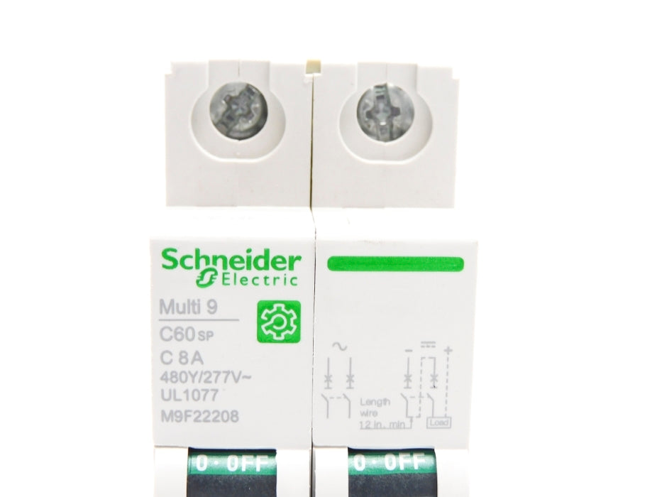 SCHNEIDER ELECTRIC M9F22208 480/277V 8A NSNP