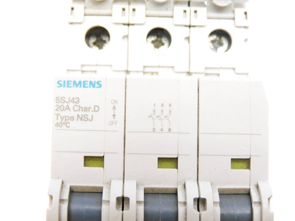 SIEMENS 5SJ4320-8HG42 20A 400V UNMP