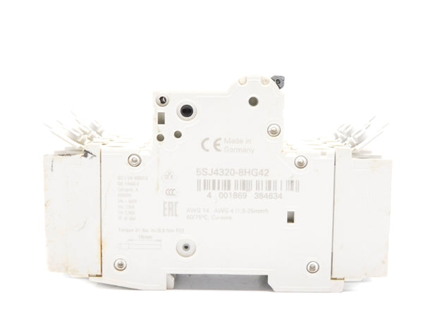 SIEMENS 5SJ4320-8HG42 20A 400V UNMP