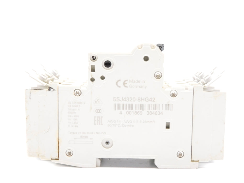 SIEMENS 5SJ4320-8HG42 20A 400V UNMP
