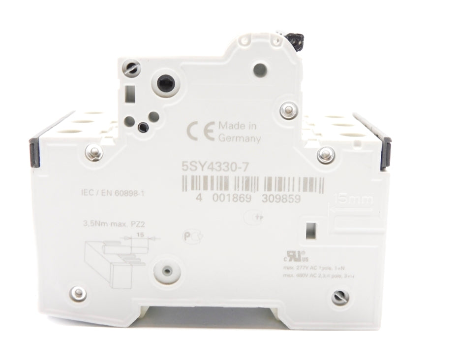 SIEMENS 5SY4330-7 30A 400V NSNP