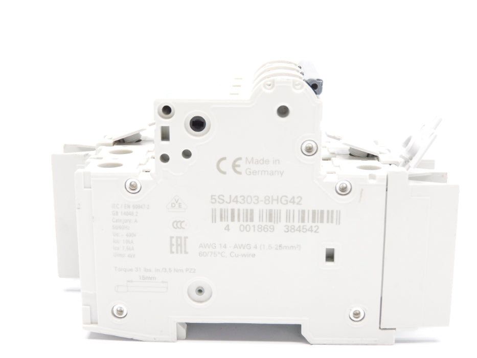SIEMENS 5SJ4303-8HG42 3A 400V (AS PICTURED) NSNP