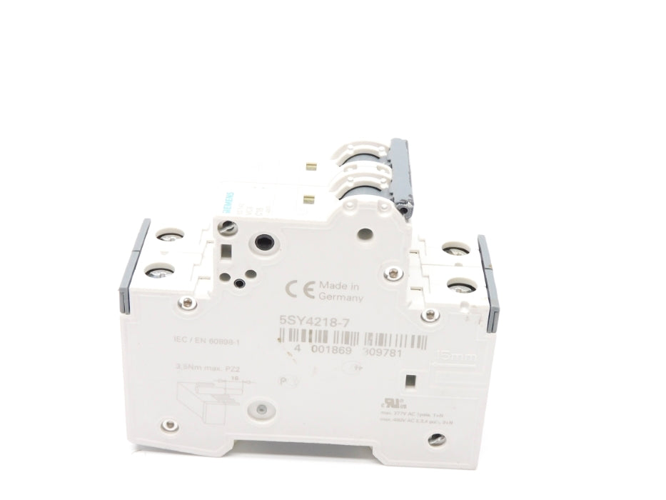 SIEMENS 5SY4218-7 15A 400V NSNP