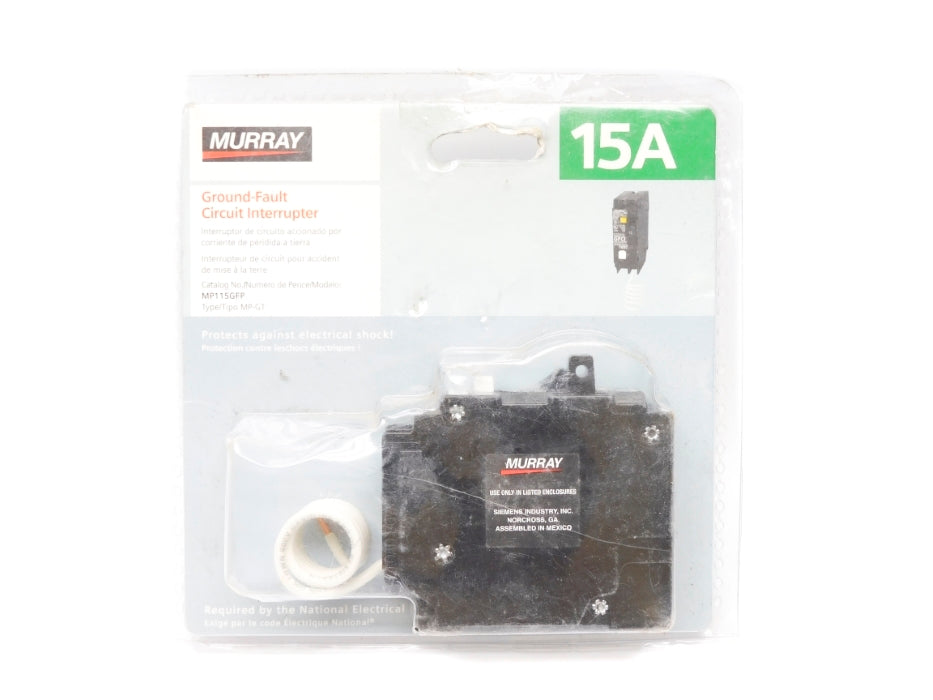 MURRAY MP115GFP 15A 120VAC (AS PICTURED)  NSMP
