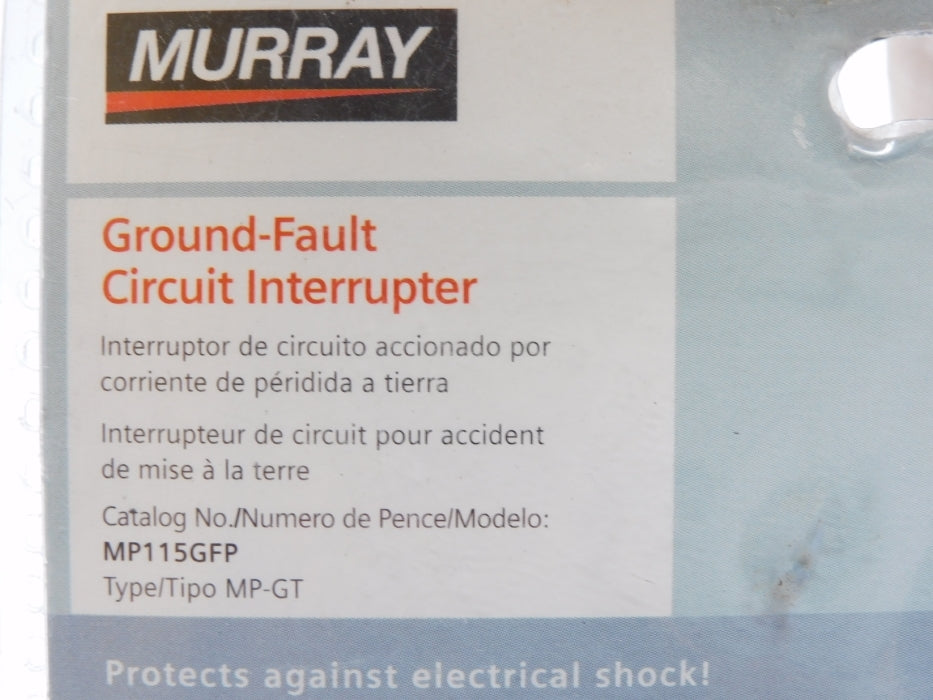 MURRAY MP115GFP 15A 120VAC (AS PICTURED)  NSMP