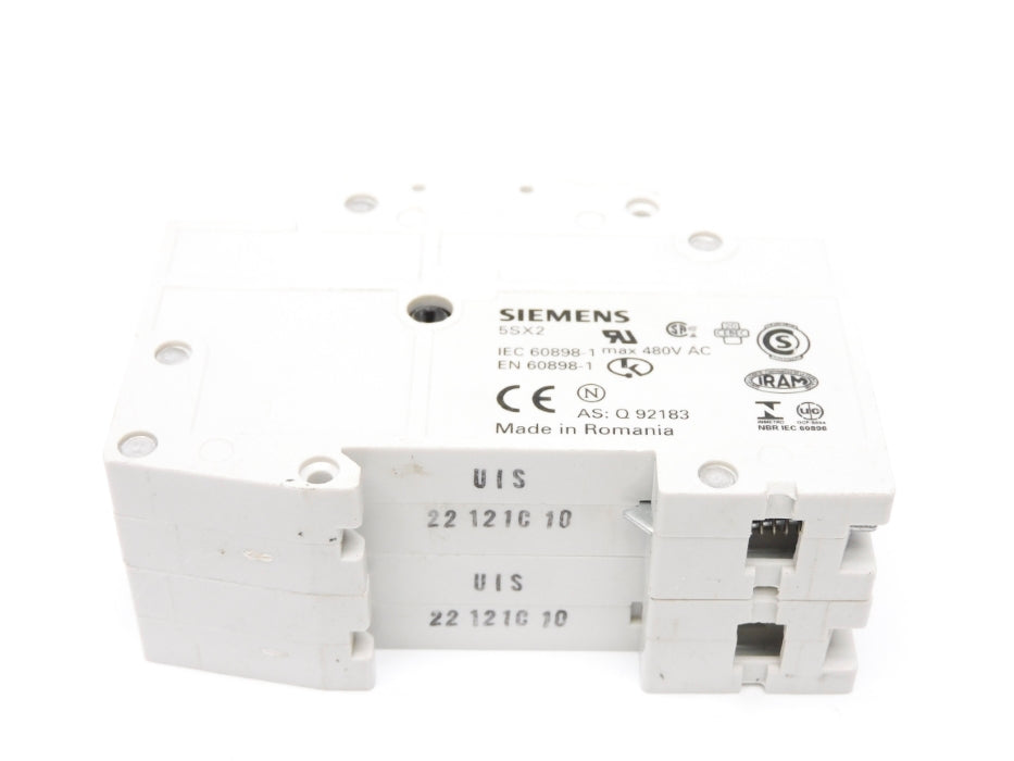 SIEMENS 5SX22-C10 10A 400V NSNP