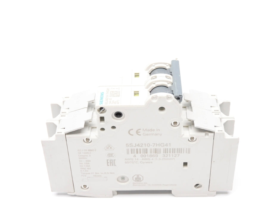 SIEMENS 5SJ4210-7HG41 10A 400V (AS PICTURED) NSNP